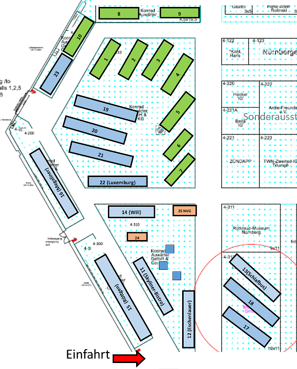 Lageplan 2018 Lageplan 2018